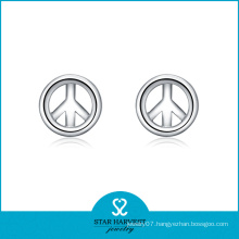 2015 Lucky Couple Silver Earring Jewellery in Stock (E-0147)